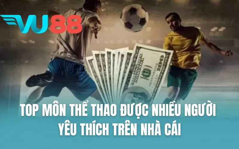 Top môn thể thao được nhiều người yêu thích trên nhà cái